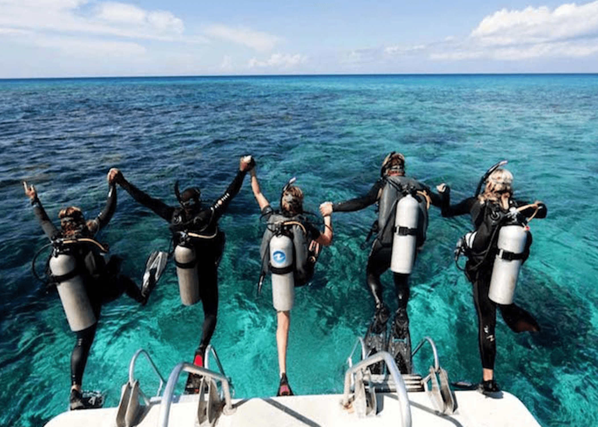 Scuba is More Fun With Friends