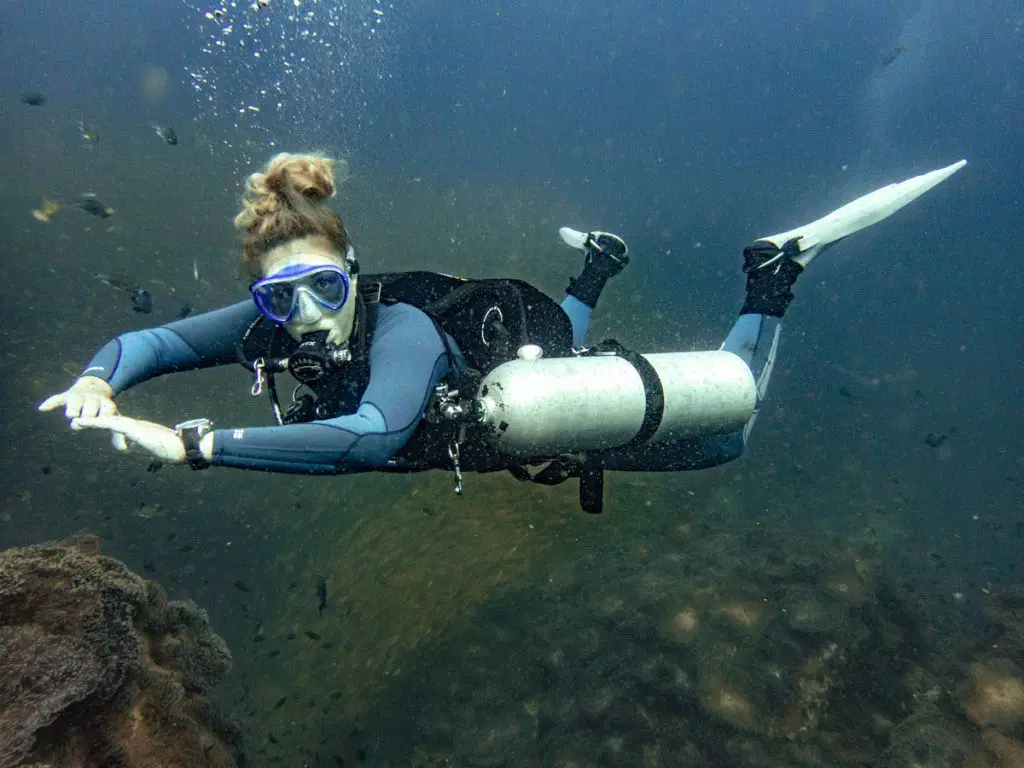 Sidemount Diving Trim Bluewaterokc Bluewater Divers SDI TDI PADI