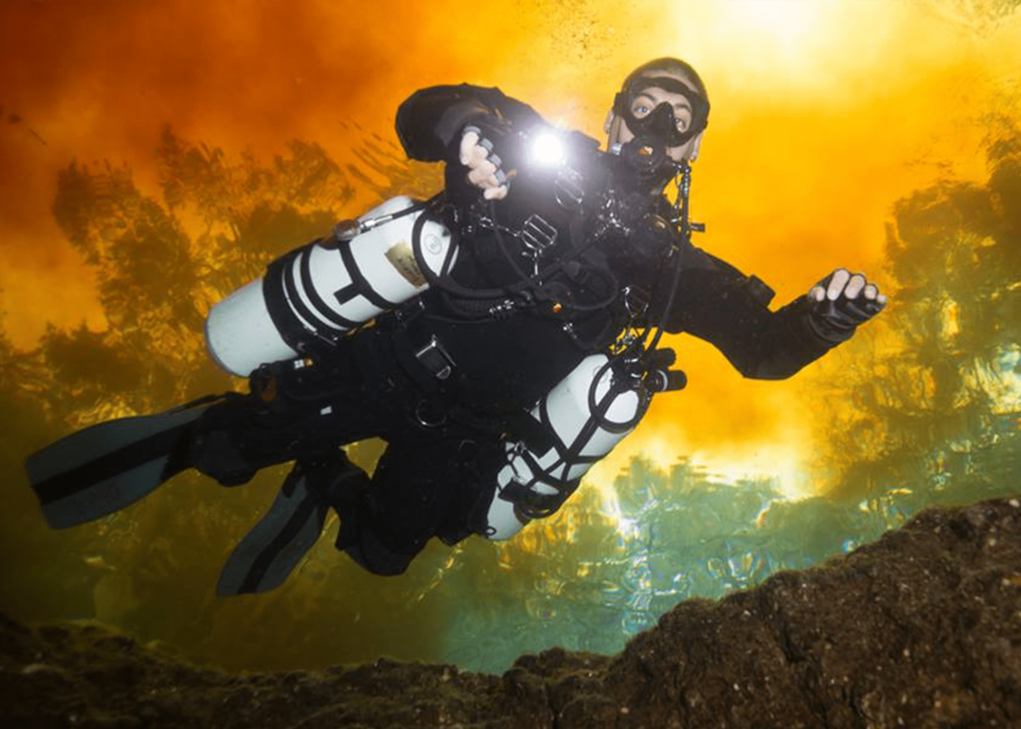 TDI SDI PADI Sidemount Diving Bluewaterokc Bluewater Divers